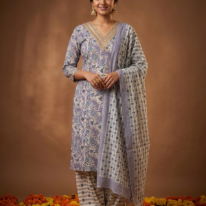 Pure Jaipur Cotton Suit Set