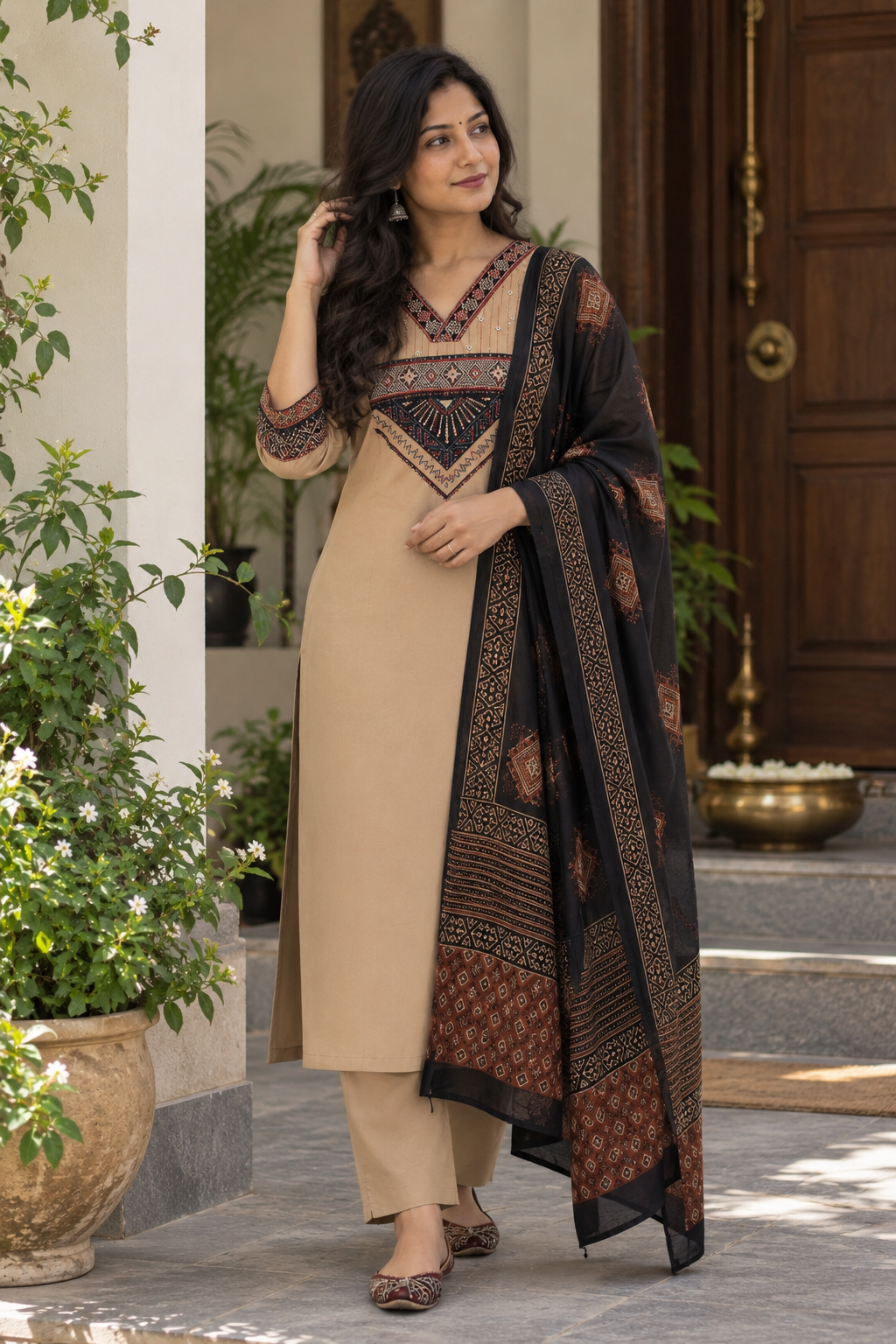 Cotton Salwar Kameez Set - Image 2