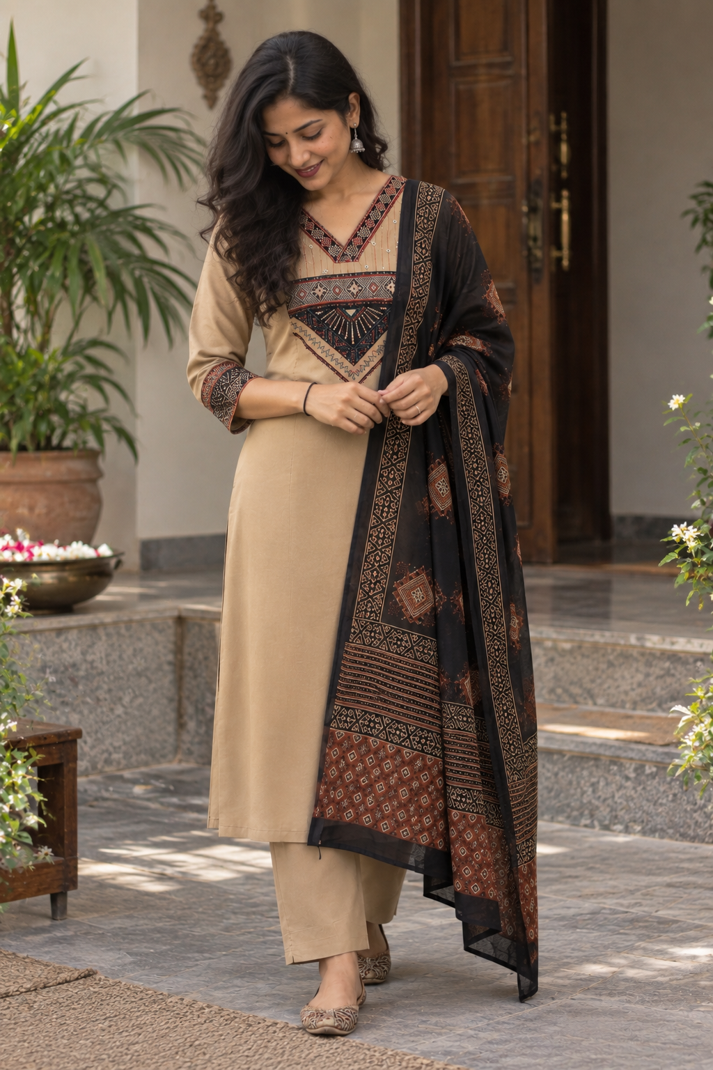 Cotton Salwar Kameez Set - Image 3