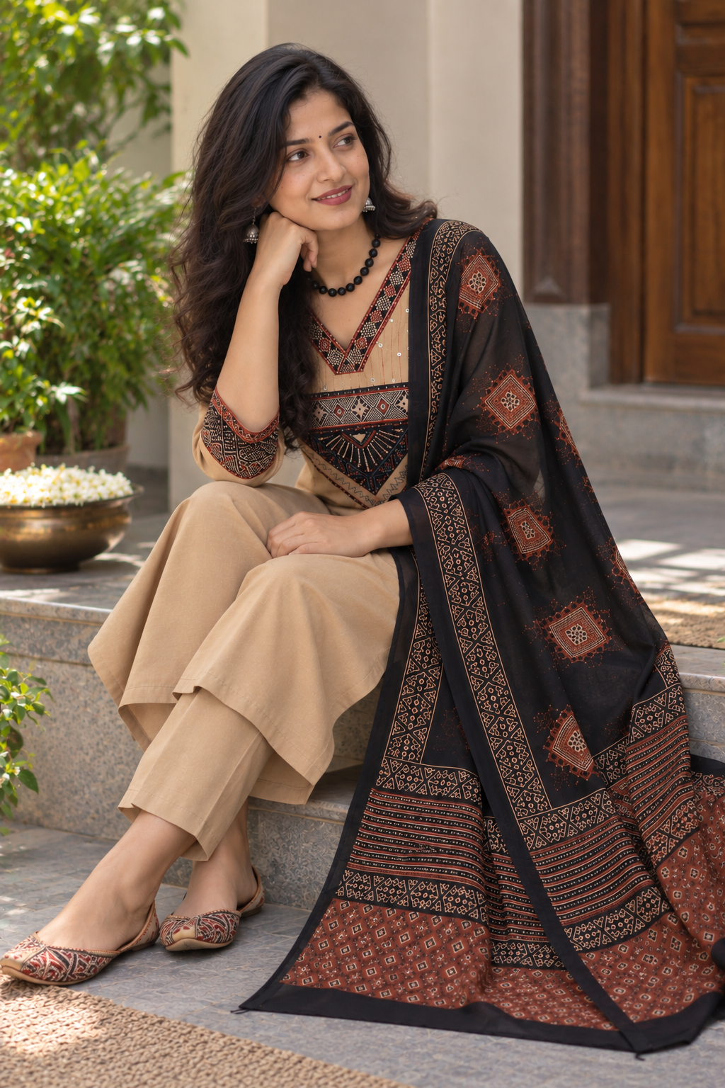 Cotton Salwar Kameez Set - Image 4
