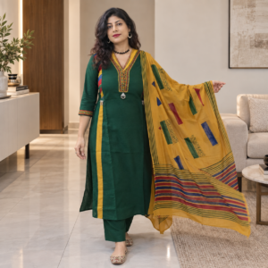 Pure Cotton Suit Set