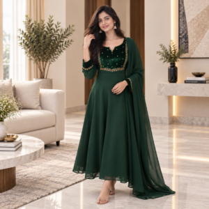 Pure Cotton Printed Salwar Suit Set