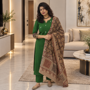 Pure Cotton Kalamkari Suit Set