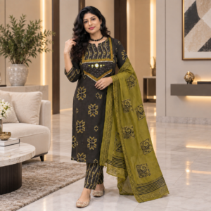 Cotton Salwar Suit Set